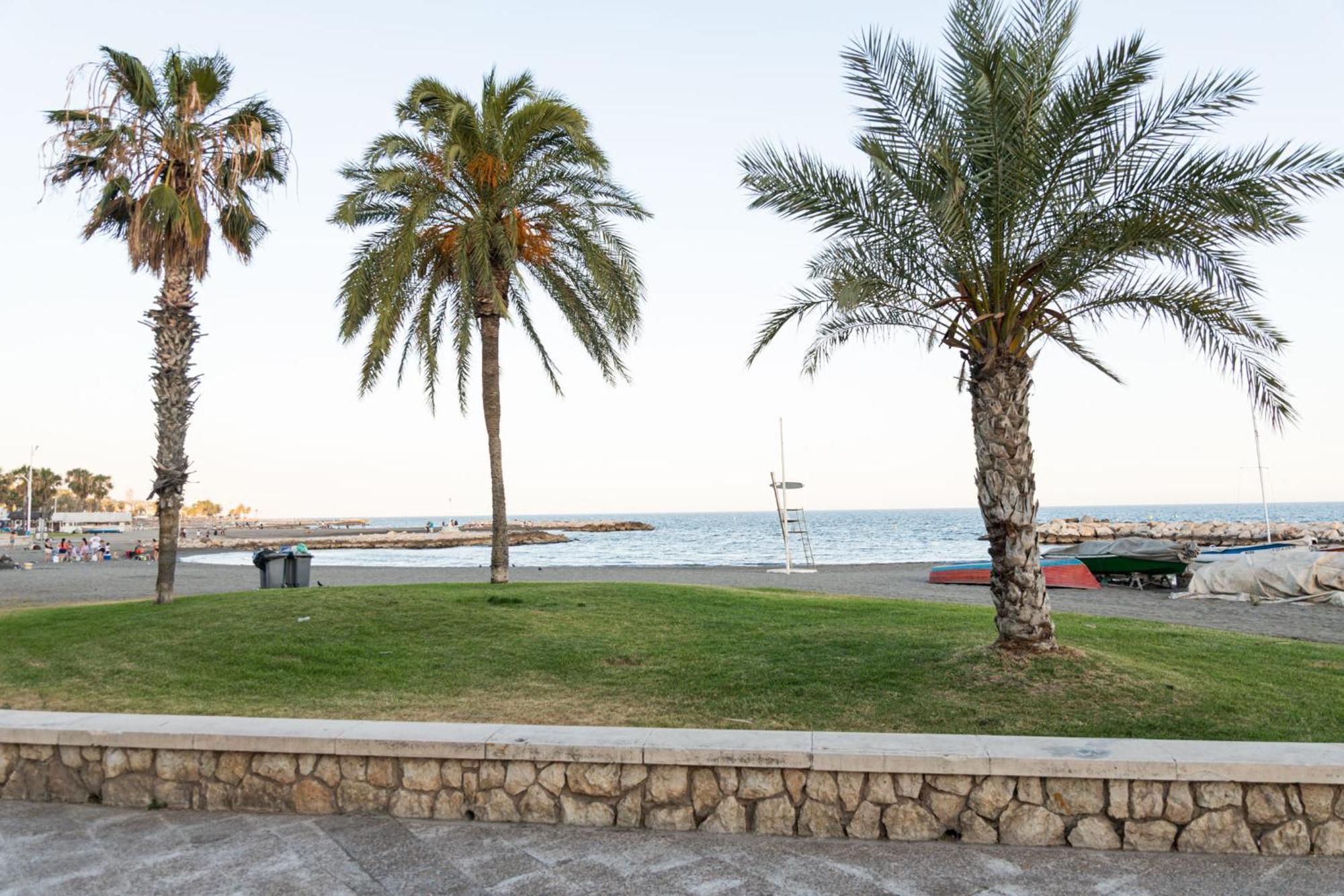 Premium Malaga Beach With Terrace Exterior foto